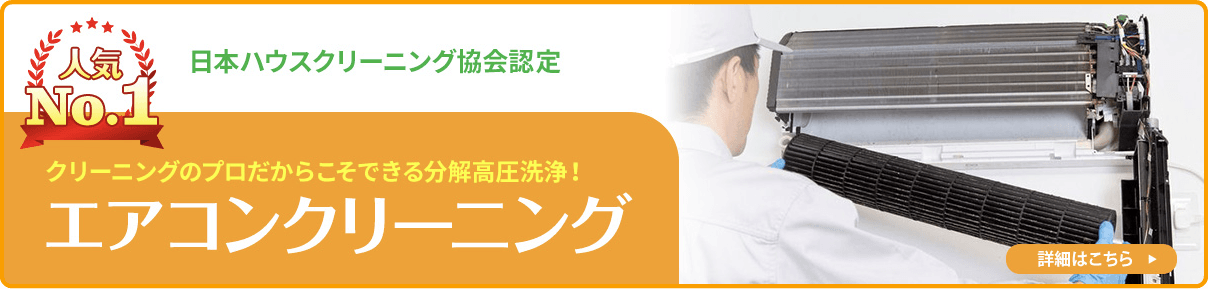 クリーニングのプロだからこそできる分解高圧洗浄!エアコンクリーニング