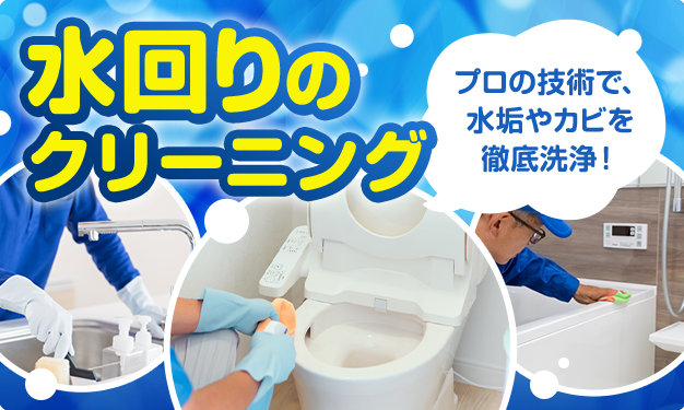 水回りのクリーニング